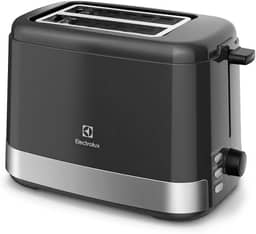 Torradeira tostador Electrolux 8 niveis de tostagem função descongelar reaquecer bandeja coletora Migalhas botões luminosos ETS10 preto 220v