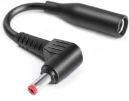 KFD Adaptador de Alimentação DC Plug Conversor 7,4 mm x 5,0 mm a 5,5 mm x 1,7 mm para Acer Nitro 5 AN515, Predator Helios 300, Aspire 7, V 15, VX 15 Nitro, V17 - ADP-135 - Preto