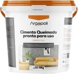 CIMENTO QUEIMADO PRONTO PARA USO 9 CORES 5KG (Cimento)