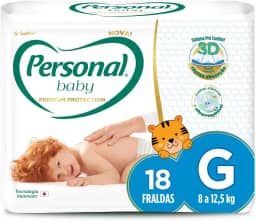 Personal Fralda Baby Premium Protection Grande, 18 unidades