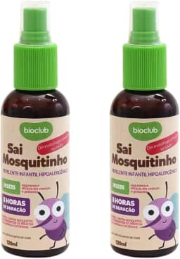 Repelente Infantil Natural Para Bebês Gestantes e Crianças Hipoalergênico Kit 2