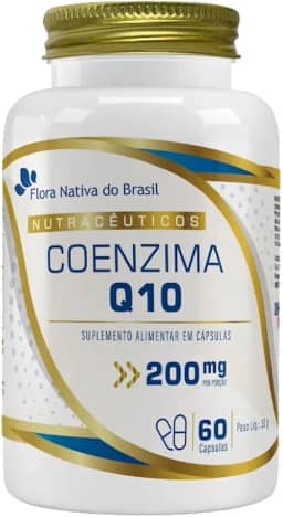 Coenzima Q10 200mg 60 Cápsulas - Flora Nativa