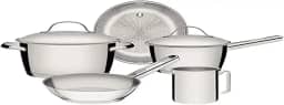 Jogo de Panelas Tramontina Allegra em Aço Inox com Fundo Triplo 5 Peças