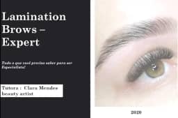 CURSO EXPERT LAMINATION BROWS : torne-se especialista na mais nova técnica de design de sobrancelhas (curso profissionalizante Livro 1)