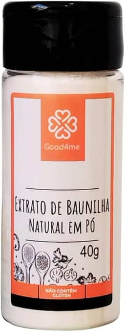 Extrato de Baunilha Natural em Pó 40g - Good4me