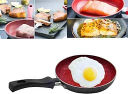 Mini Frigideira Para Ovos N14 Cerâmica Antiaderente Frita Sem Óleo Duralar