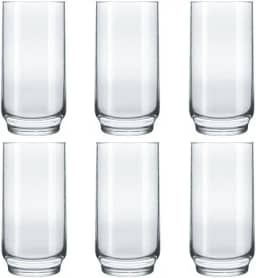 Jogo Copos Lights Long Drink 410ml 6 Peças Nadir