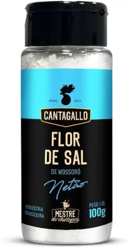 Flor De Sal De Mossoró CantaGallo 100g Netão