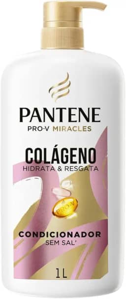 Pantene Pro-V Miracles Condicionador Colágeno Hidrata e Resgata 1L