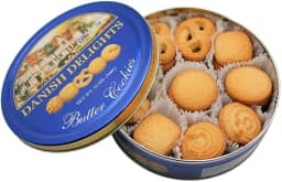 Biscoito Danish Delights Butter Cookies 340g Importado