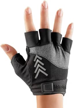 Par de Luvas Dedos Curtos para Ciclismo Fitness Balance Unissex