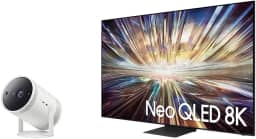 Samsung Combo AI Big TV 75' Neo QLED 8K 75QN800D 2024 + The Freestyle 2nd Gen