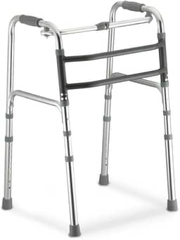 Andador de Alumínio Fixo Móvel e Articulado 3 em 1 D10 Dellamed