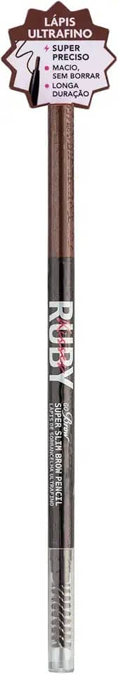 Ruby Kisses - Lápis Ultrafino para Sobrancelha Go Brow Chocolate Brown