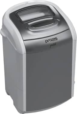 Lavadora De Roupas Mini 1.2 Kg Praxis Petit Prata 127v
