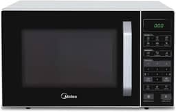 Forno Micro-ondas 35L Branco e Preto Midea 127V MXSA35P1