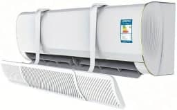 Defletor para Ar-Condicionado Split - Direcionador de Vento Ajustável, Previne Sopro Direto para Ambientes Residenciais e Comerciais