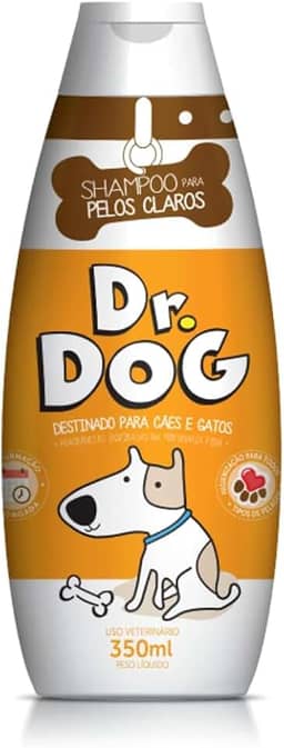 Shampoo Clareador Pet, Antialérgico, Shih Tzu, Lhasa, Não arde os Olhos, indicado para lágrima ácida. Fórmula Hipoalergênica, para peles sensíveis