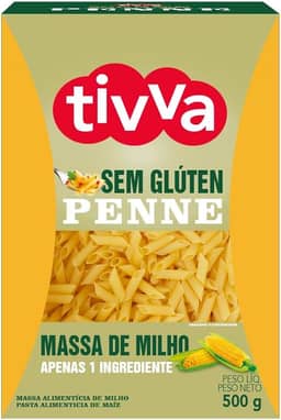 Tivva Penne Original Sem Gúten 500 G Amarelo