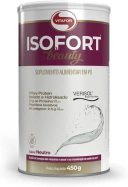 Vitafor - Whey Isofort Beauty - 450g - Neutro