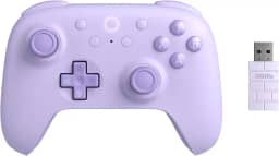 8BitDo Ultimate 2C Wireless Controller for Windows PC and Android, with 1000 Hz Polling Rate, Hall Effect Joysticks and Triggers, and Remappable L4/R4 Bumpers (Purple)