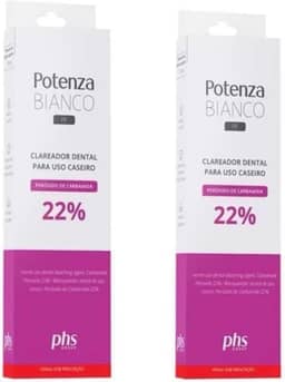 Kit C/2 Clareador Potenza Bianco 22% Clareamento Original