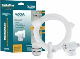 Válvula Transferidora Alternadora Aumenta Pressão Na Caixa De Água Duchamax Branco Pressurizador Hidráulico Padova