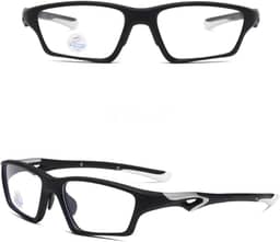 Armação Esportiva TR90 Óculos Grau Ciclismo Masculino Feminino UV400 Anti Luz Azul Descanso Visual