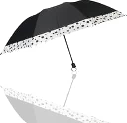 Guarda Chuva Grande Reforçado Resistente Ao Vento Cabe Na Bolsa Mochila Modelo Compacto Varetas Sombrinha Dobrável Abre Fecha