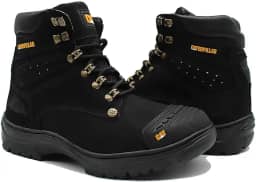 Bota Coturno em Couro Legítimo e Biqueira