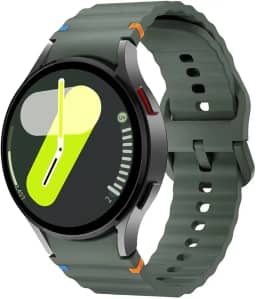 Pulseira para Galaxy Watch 7 40 e 44 mm de Silicone Premium - Compatível com Samsung Galaxy Watch 4, 5, 6, 7 e FE - FD Acessórios
