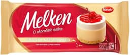 Barra de Chocolate Melken Branco 500g - Harald