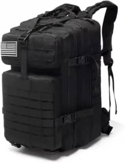 Mochila Tática Militar 50 Litros Com Compartimento Para Notebook E Abertura Nas Costas Material Reforçado E Diversas Divisórias