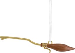 Hallmark Enfeite de metal premium Nimbus 2000, vara de vassoura Harry Potter, decoração de árvore de Natal, presente para o Natal