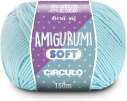 Linha Amigurumi Soft - Circulo - croche e trico (2218-Nuvem)