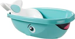 Fisher-Price Baby Banheira Baleia Hora do Banho Banheira para bebês em Estágio de desenvolvimento, White, set