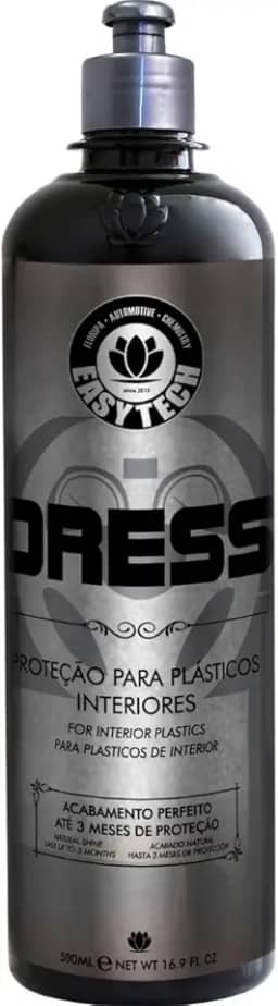 Dress Protetor Revitalizador De Plástico Automotivo Easytech