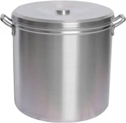 Caldeirão PanelaCaldeirão Panela Linha Hotel Industrial Nº 24 Em Aluminio 10,2 Litros Excelente Para Escola Bares Fazer Caldo Canjica Bedidas Quentes Armazenamento De Liquidos e Condimentos