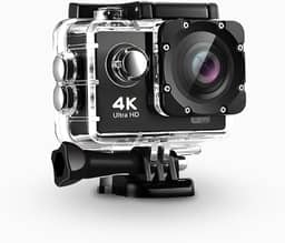 Câmera Filmadora Action Pro 4K Sports Ultra-HD Wi-Fi Control