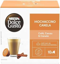 Café em Cápsula NESCAFÉ DOLCE GUSTO Mochaccino Canela 10 Cápsulas