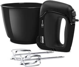 Batedeira Arno Mini Chef Portátil 400W Compacta com 4 velocidades e Função Pulsar HM01 220v