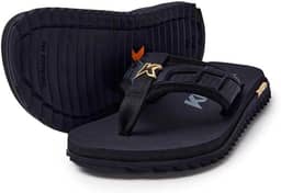 Chinelo Kenner Kivah Full Force Gold Preto