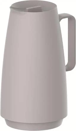 Bule Térmico Tramontina Exata em Plástico Bege com Ampola de Vidro 500 ml