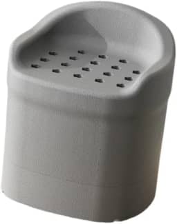 Bacia para escalda-pés, banheira portátil para escalda-pés, relaxante, balde de pedicure resistente para spa doméstico, Redondo