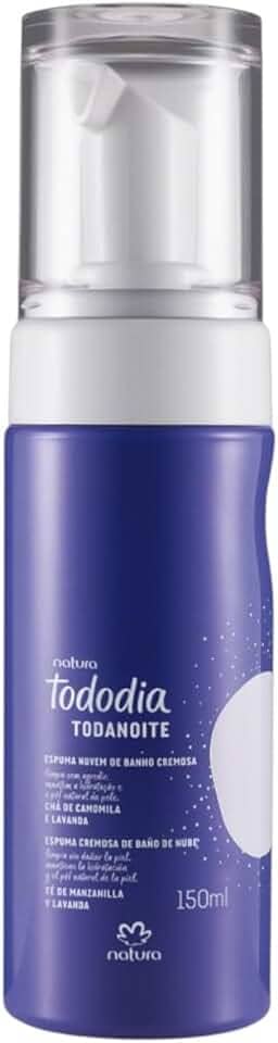 Espuma Banho Chá de Camomila Lavanda Tododia Todanoite 150ml