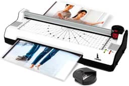 Plastificadora Laminadora Refiladora 5x1 A4 Documentos Cartões 220V Lorben