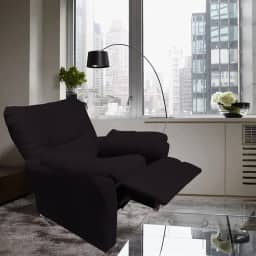 Poltrona Reclinável Manu Extensão De Cílios Estética Sobrancelha Suede Preto