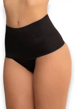 Cinta Modeladora De Alta Compressão Calcinha Barriga Zero Bege M