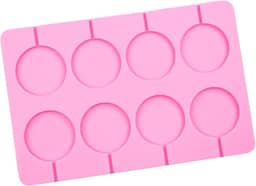 Forma De Silicone Molde Pirulito 5cm Artesanal Confeitaria