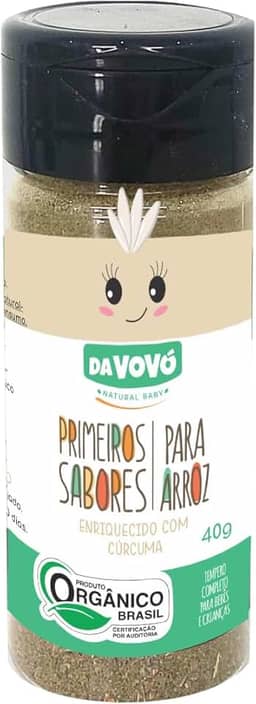 primeiros sabores para arroz
